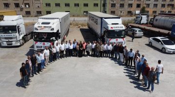 MHP İzmir’in yardım tırları yola çıktı