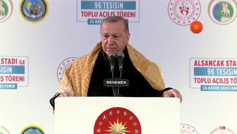 Cumhurbaşkanı Recep Tayyip Erdoğan, İzmir’de