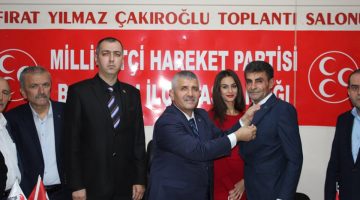 Gelecek Partiden İstifa MHP’ye Katıldılar