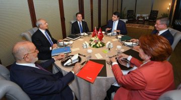 6 muhalefet lideri üçüncü kez buluştu
