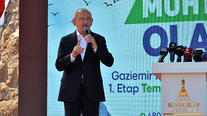Kılıçdaroğlu, Gaziemir’den iktidara yüklendi: Belediye başkanlarımız engelleniyor!