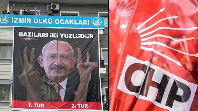 CHP’den Seçim Kurulu’na itiraz… O pankartı kaldırın!